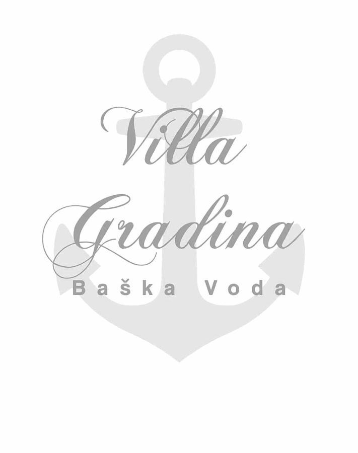 Villa Gradina Baška Voda Buitenkant foto